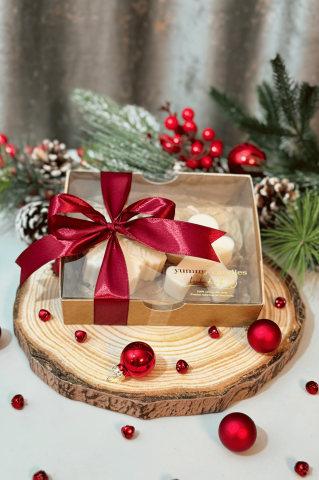 Set Lumanari Craciun – Fulg de nea si Gingerbread [1]