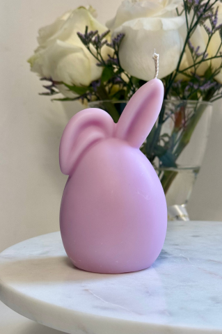 Lumanari Paste - Lumanare Bunny Egg lila