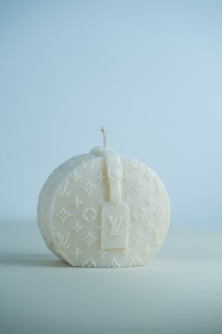 Lumanare Geanta Luxuxry alba [0]