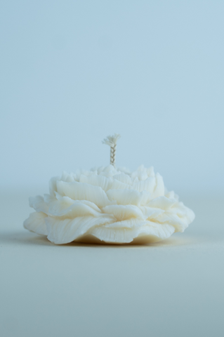 Lumanari Albe - Lumanare Peony alba