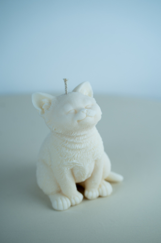 Lumanare Pisica alba [0]