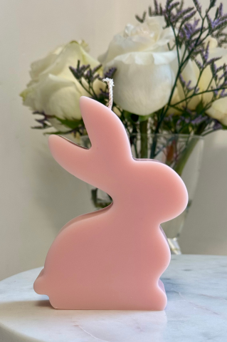 Lumanari Paste - Lumanare Sweet Bunny roz