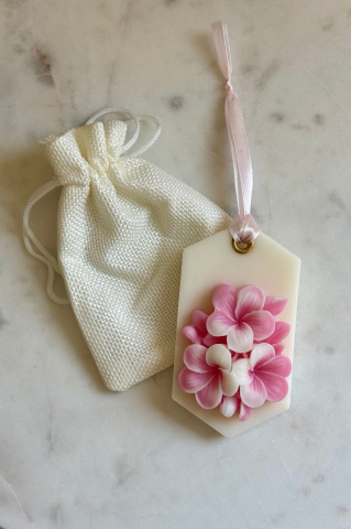 Lumanari Paste - Odorizant de dulap hexagonal Pink Blossom