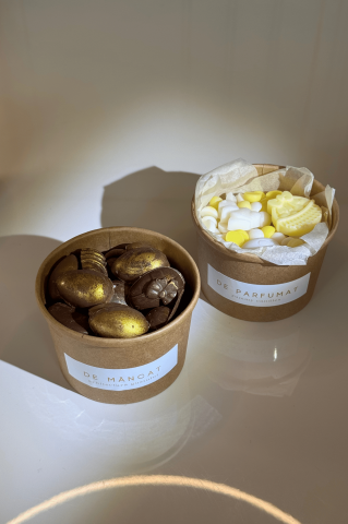 Pachet Paste Wax Melts Egyptian Amber si Ciocolata belgiana cu lapte si caramel [2]