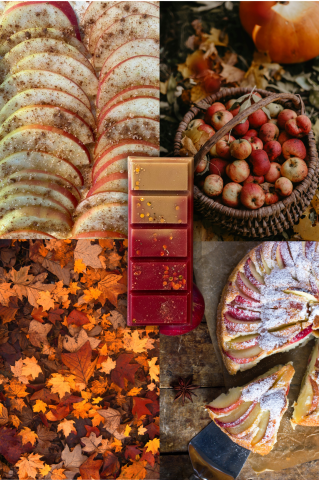 Fructate - Wax Melts Apple Strudel – parfum de mere și condimente calde