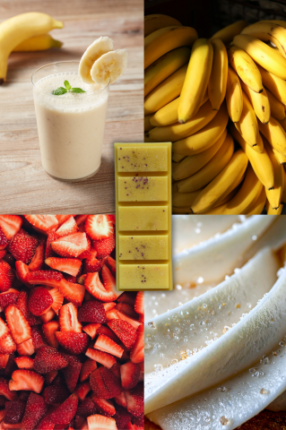 Dulci & Gurmande - Wax Melts Banana Milkshake – parfum gurmand dulce, ceară de soia