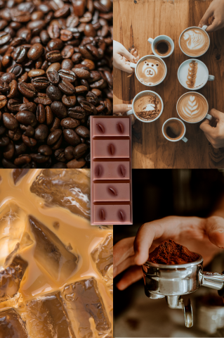 Dulci & Gurmande - Wax Melts Fresh Coffee – parfum cafea proaspătă, ceară de soia