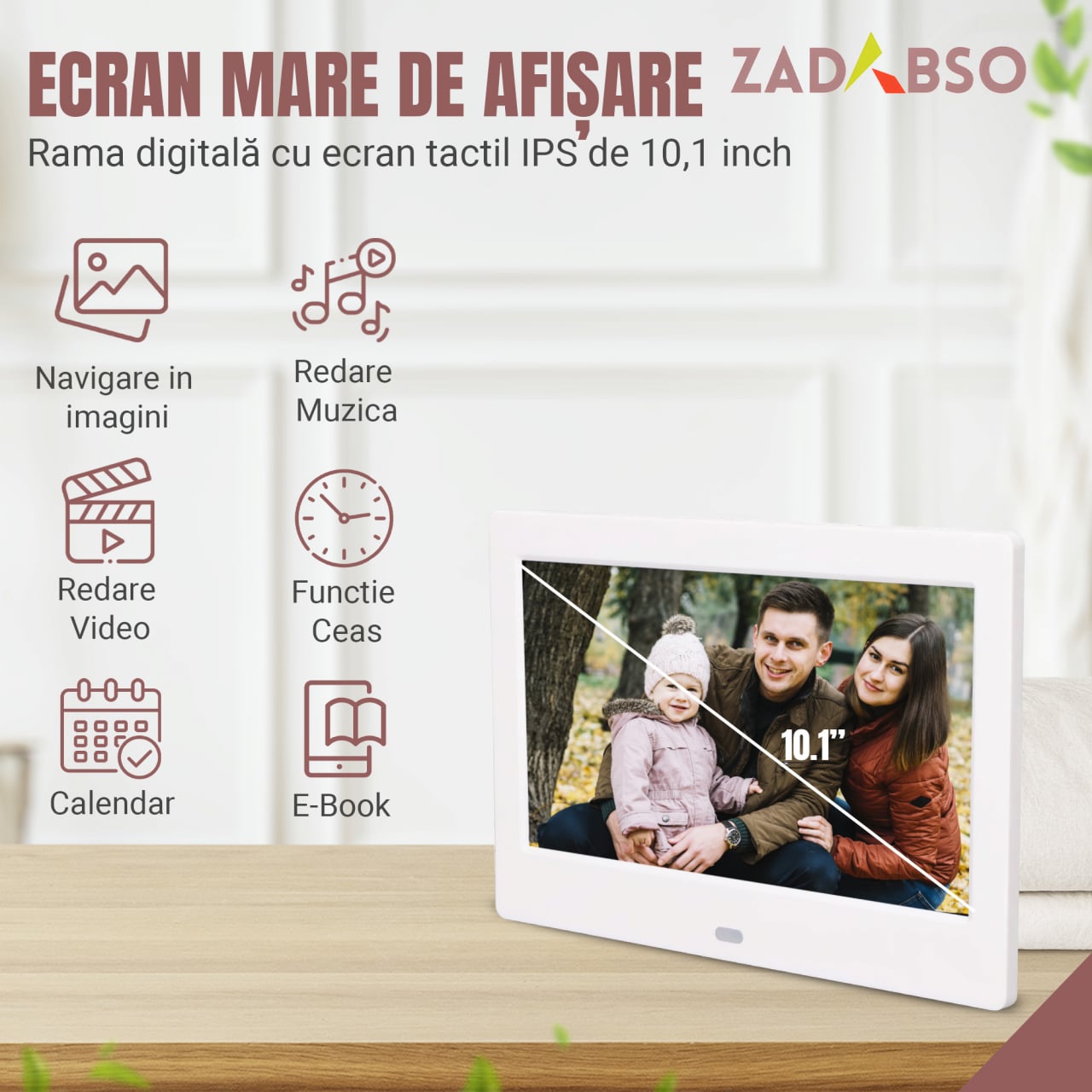 Rama foto digitală Zadabso [4]