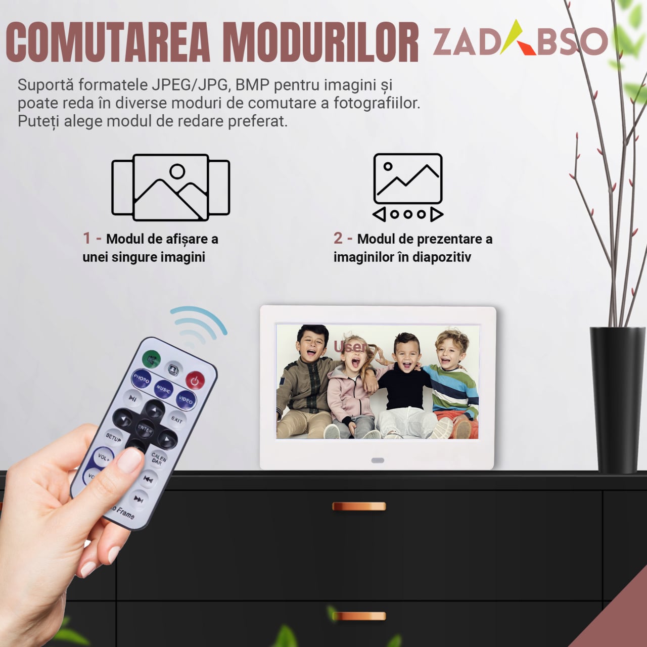 Rama foto digitală Zadabso [5]