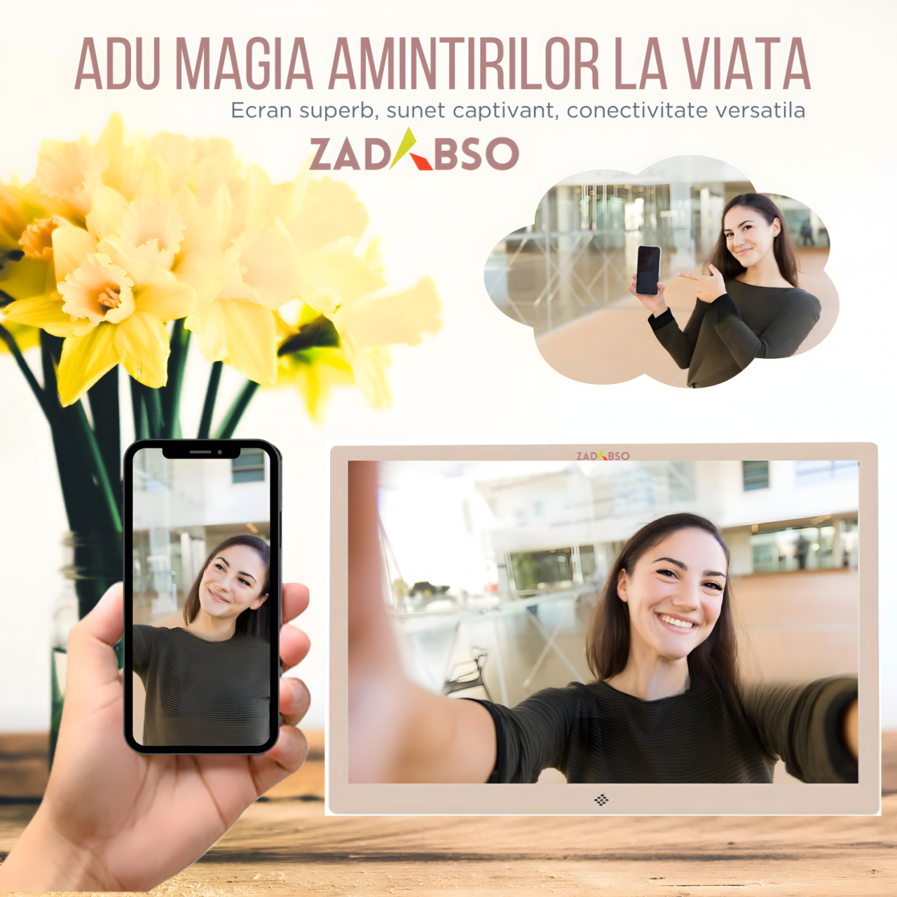 Rama foto digitală Zadabso [2]