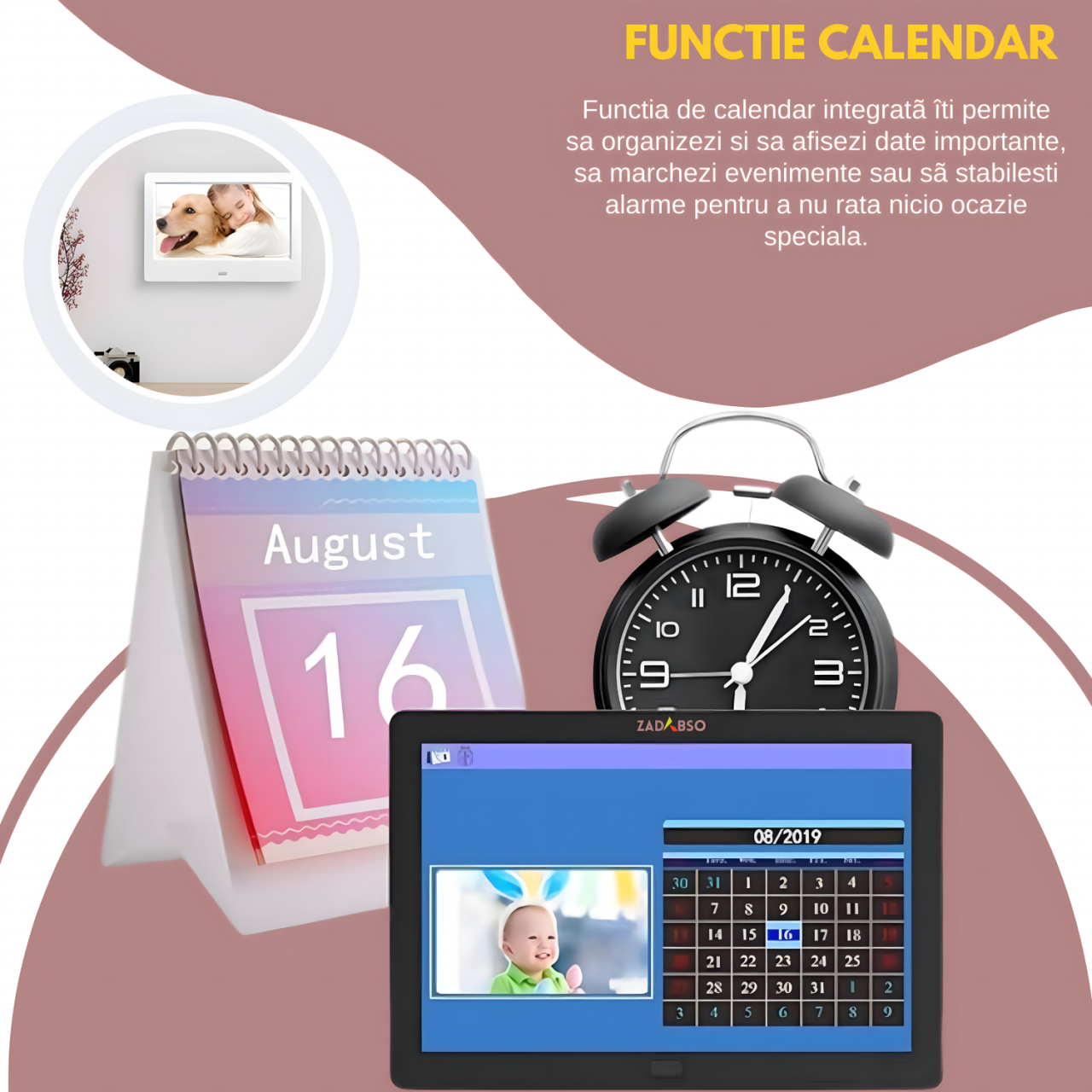 Rama foto digitală Zadabso [6]