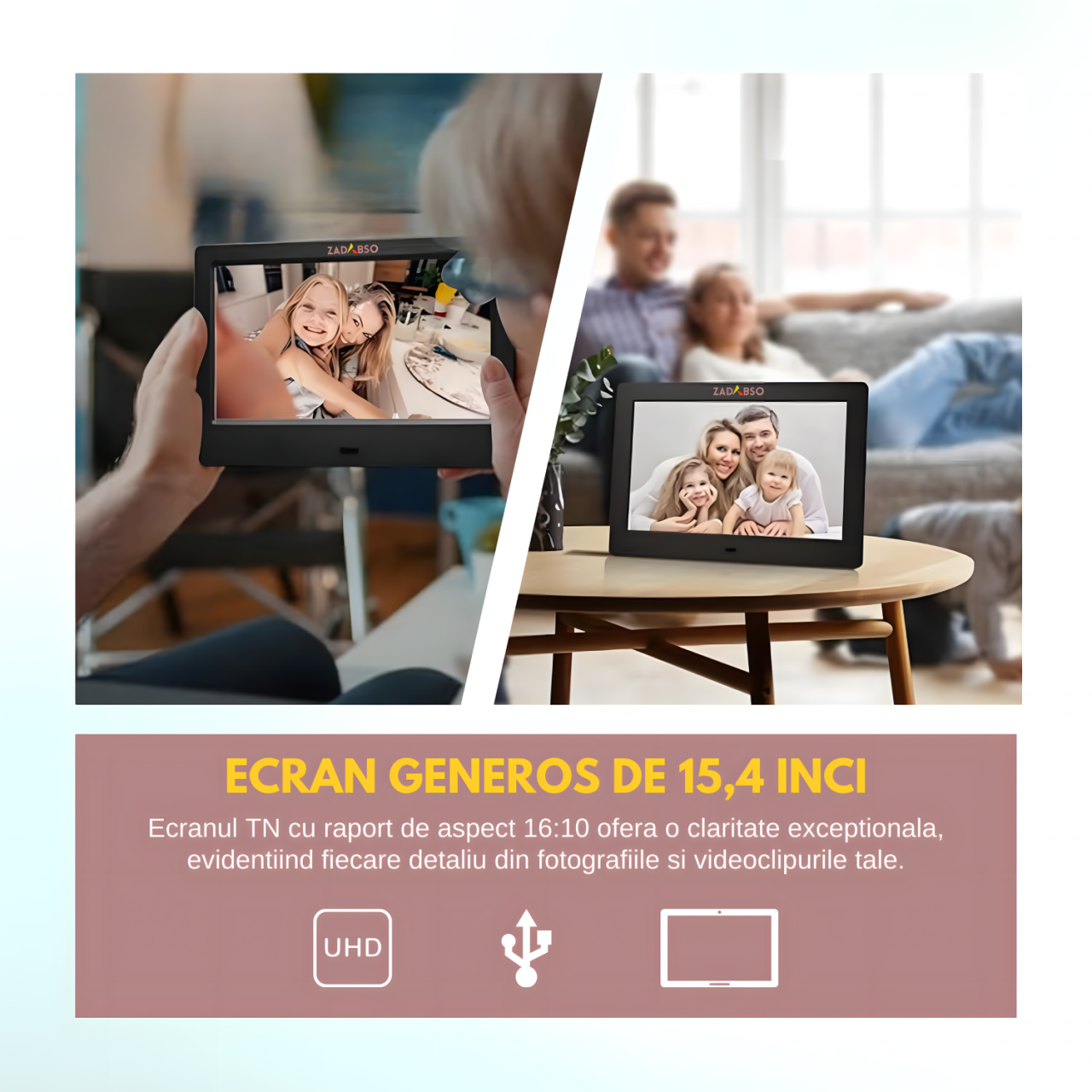 Rama foto digitală Zadabso [8]
