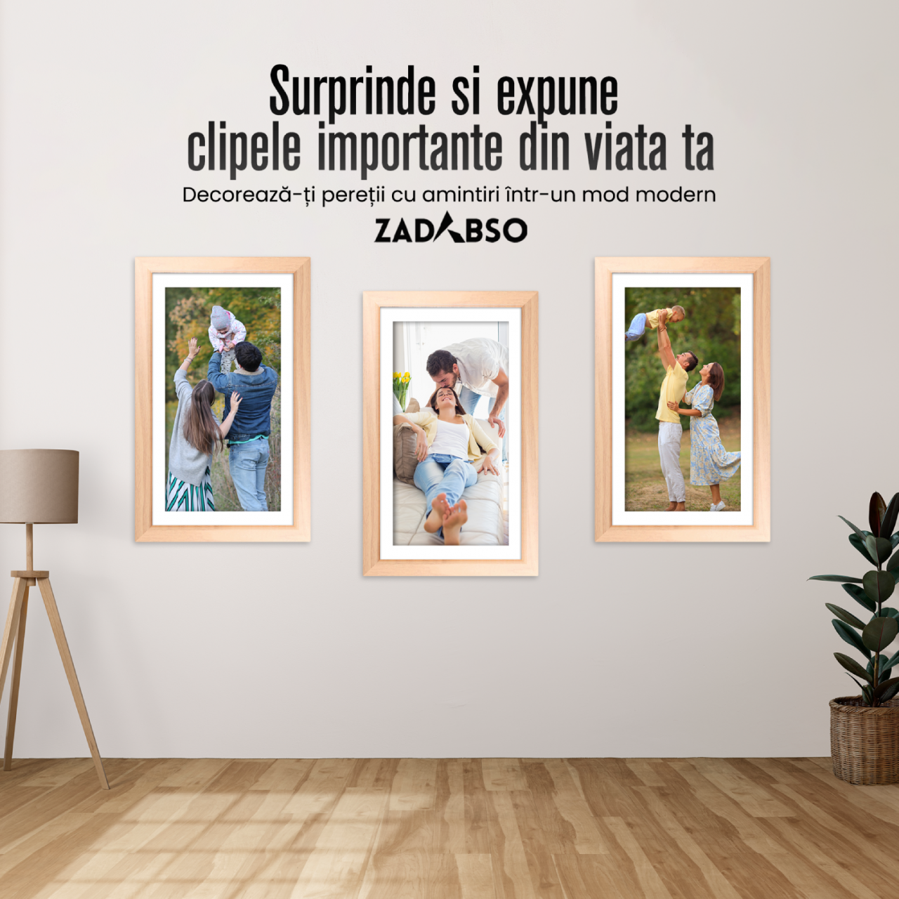 Rama Foto Digitala Zadabso®, 15.6 inch, Aplicatia Frameo, Touchscreen 1920x1080, 32 GB, WIFI, MicroSD, Poze/Video, Difuzor [8]