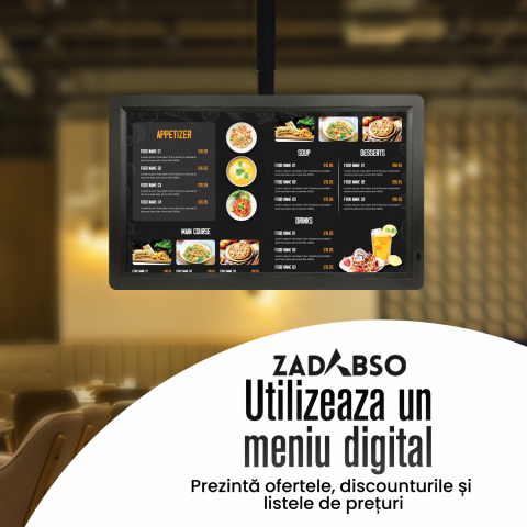 Rama Foto Digitala Zadabso®, 21.5 INCH, 1920*1080, WIFI, MicroSD, Poze/Video, Difuzor [7]