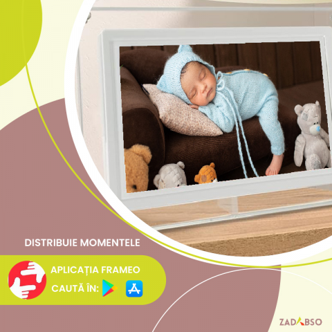 Rama foto digitala compatibila Frameo [4]