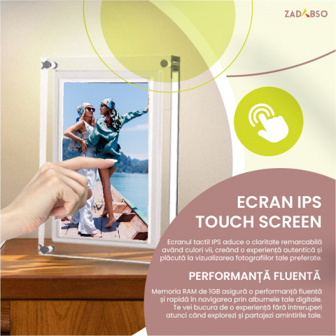 Rama foto digitala compatibila Frameo [1]