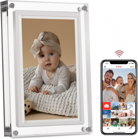 Rame Smart cu Frameo - Rama foto digitala compatibila Frameo