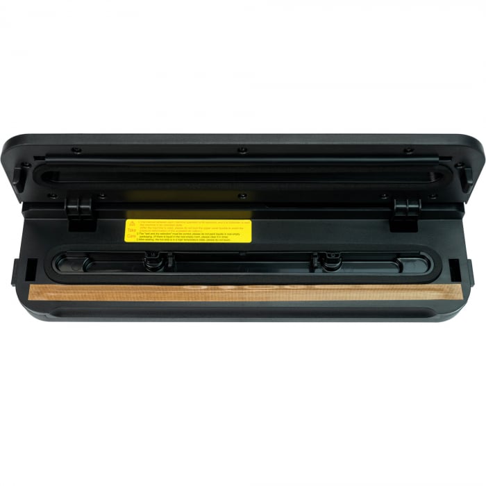 Aparat de vidat alimente ZAFIT™ VID-360 Professional, 30 cm bara de lipire, cu 10 pungi incluse, Negru [5]
