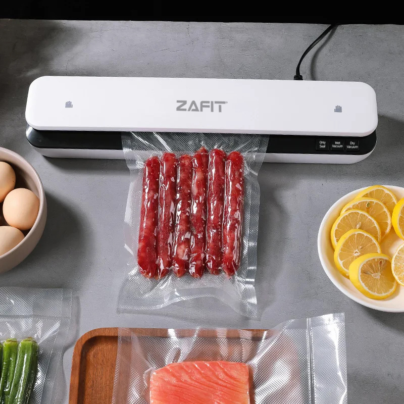 Aparat de vidat alimente ZAFIT™ VID-360W, 30 cm bara de lipire, 10 pungi incluse, Negru/Alb [9]