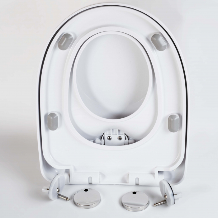 Capac WC ZAFIT® cu reductor si inchidere lenta Soft Close, 2 in 1 Adulti si Copii, compatibil cu toate vasele de toaleta, Universal [5]