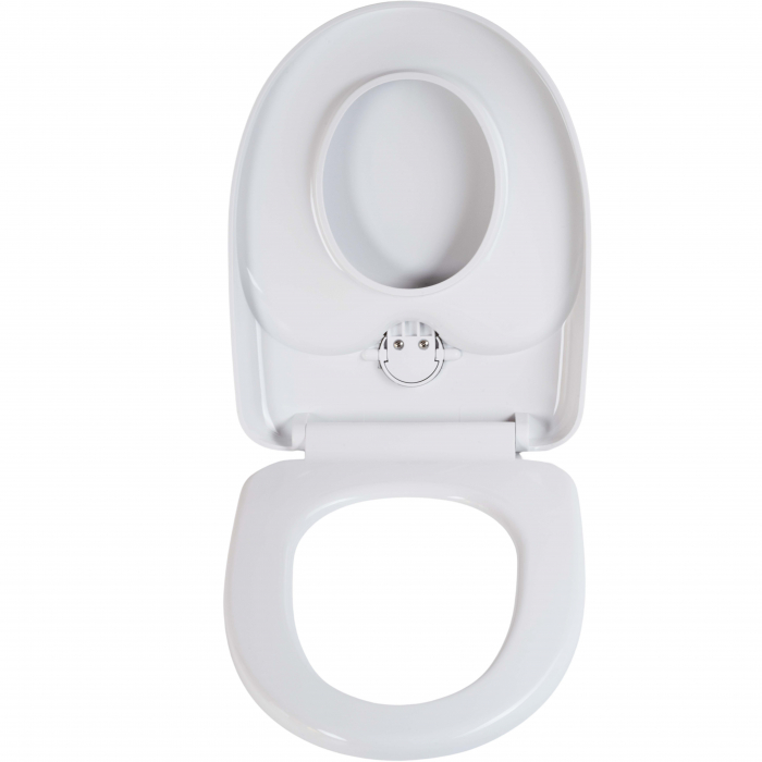 Capac WC ZAFIT® cu reductor si inchidere lenta Soft Close, 2 in 1 Adulti si Copii, compatibil cu toate vasele de toaleta, Universal [4]