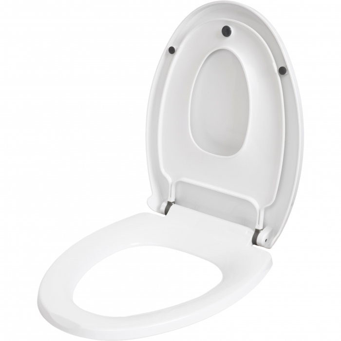 Capac WC ZAFIT® cu reductor si inchidere lenta Soft Close, 2 in 1 Adulti si Copii, Universal, compatibil cu toate vasele de toaleta [2]