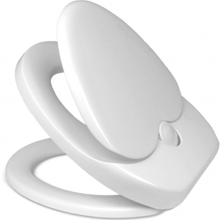 Capace WC copii & Reductoare WC - Capac WC ZAFIT® cu reductor si inchidere lenta Soft Close, 2 in 1 Adulti si Copii, compatibil cu toate vasele de toaleta, Universal