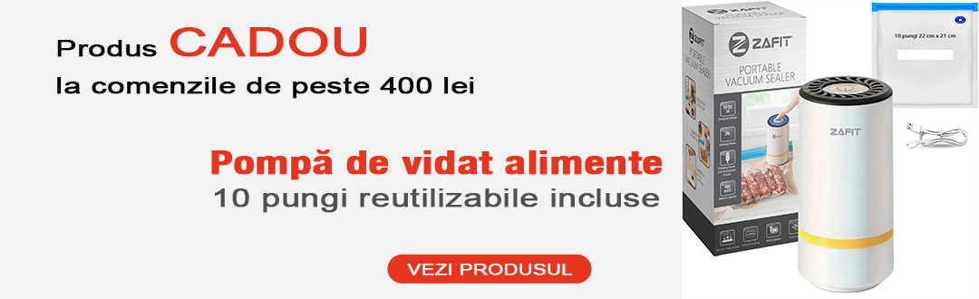 Cadou la comenzi de 400 lei