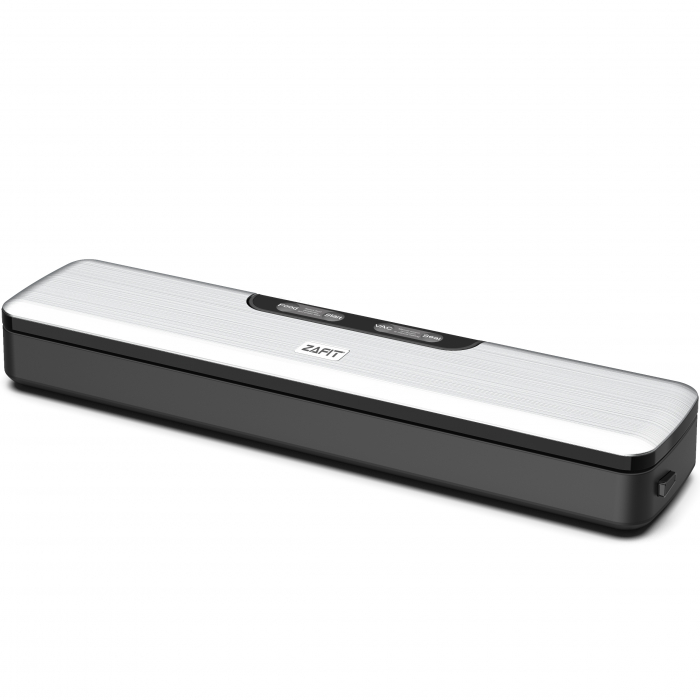 ZAFIT™ VID-125 Professional vákuumcsomagoló gép, 125 W, 32 cm-es hegesztőszalag, 5 vákuumtasak mellékelve, Ezüstmetál színű [2]