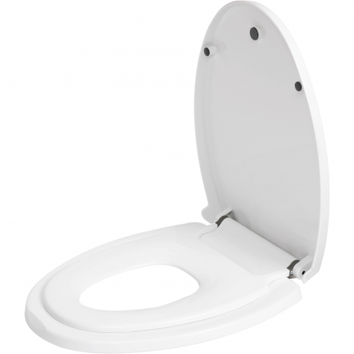 ZAFIT® WC ülőke reduktorral és lassú záródással (Soft Close), 2 az 1-ben felnőtteknek és gyerekeknek, univerzális, kompatibilis minden WC-csészével [1]