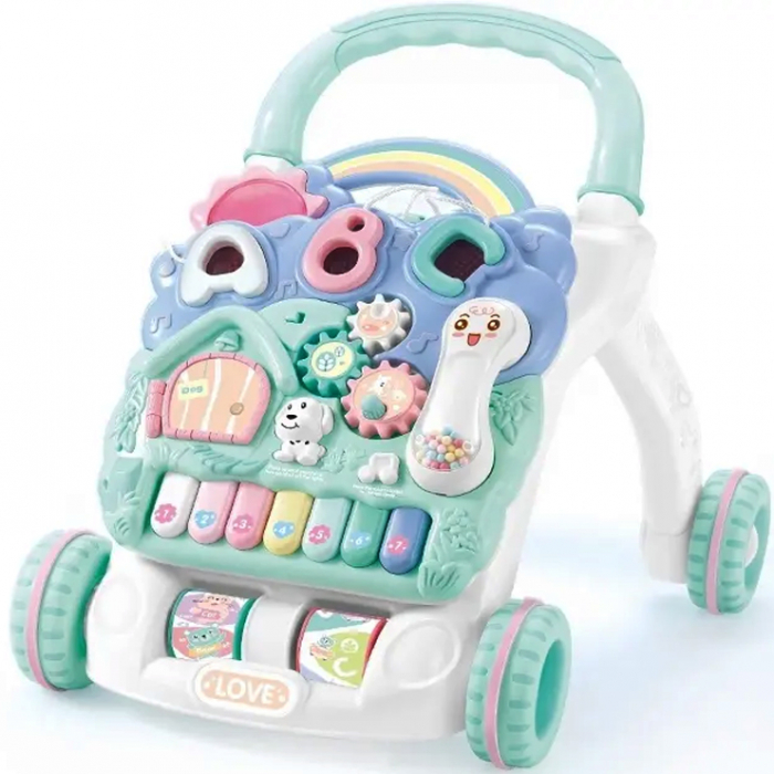 Termékkód: AM-2 FiGGA® multifunkciós gyermekjáróka, oktató és érzékszervi, zenei tér, telefon, fiúknak és lányoknak [1]