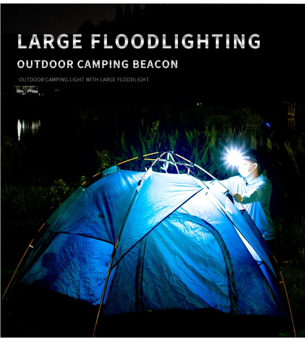 Lanterna puternica de cap FiGGA® LED XHP-160, 48000 lumeni, 1600 metri distanta, 5000K, 3 baterii reincarcabile de 18650 Li/3500 mAh, Profesionala, Frontala, Cablu de incarcare [11]