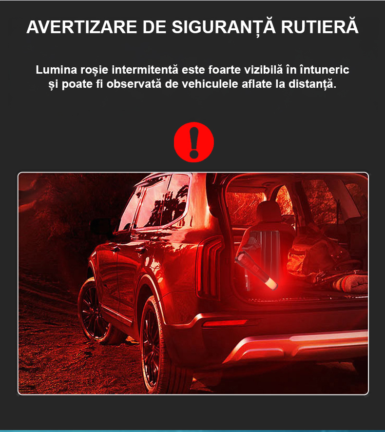 Lanterna puternica profesionala FiGGA®, LED XHP-99 + COB, 30000 lumeni, acumulator 26650 Li, structura aliaj aluminiu, Cablu de incarcare [12]