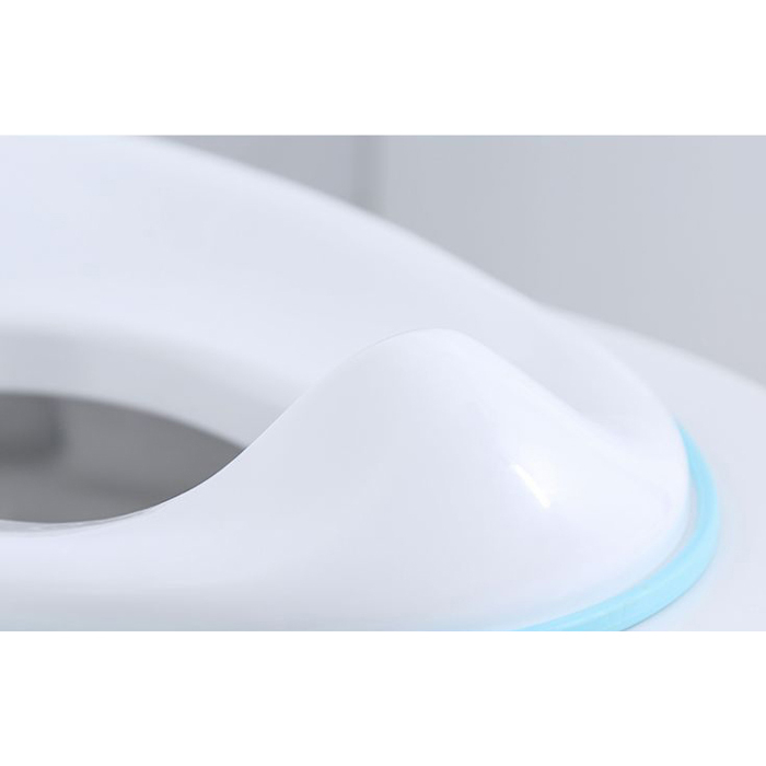 ZAFIT® hordozható WC szűkítő - gyerek WC ülőke fedéllel, csúszásmentes felülettel, fehér/kék [7]