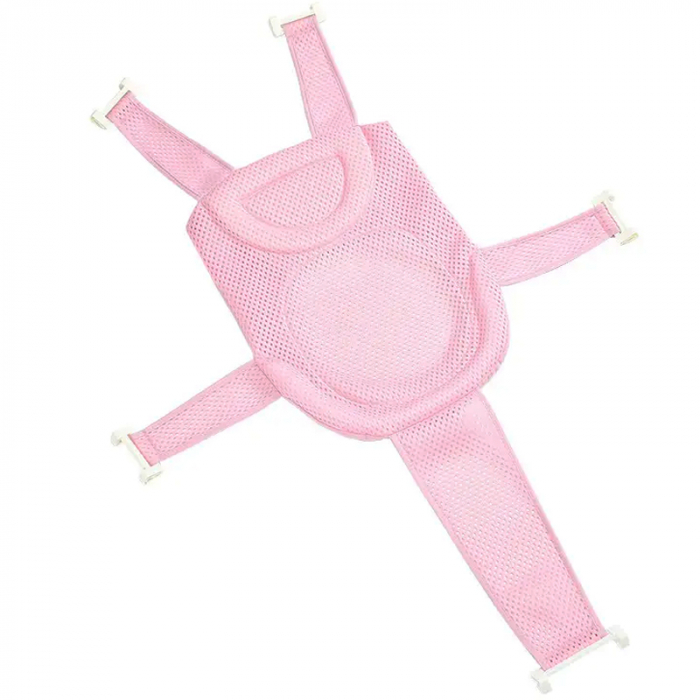 Supporto FiGGA® tipo amaca rete per vaschetta bebè, rosa [1]