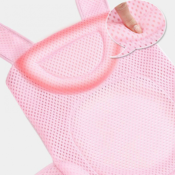 Supporto FiGGA® tipo amaca rete per vaschetta bebè, rosa [6]