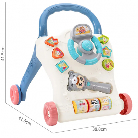 FiGGA® gyermek járássegítő – multifunkciós, oktató és szenzoros, zenés térrel és mikrofonnal, fiúknak és lányoknak [2]