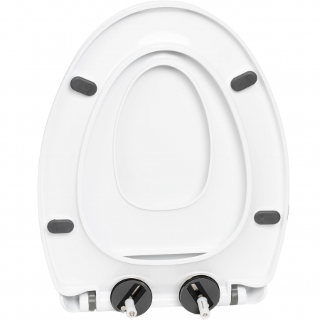 ZAFIT® WC ülőke reduktorral és lassú záródással (Soft Close), 2 az 1-ben felnőtteknek és gyerekeknek, univerzális, kompatibilis minden WC-csészével [3]