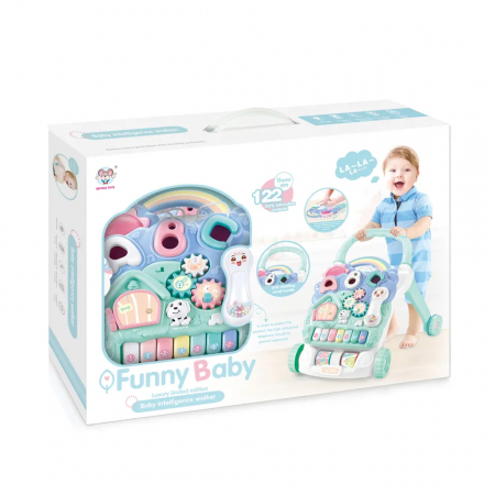 Termékkód: AM-2 FiGGA® multifunkciós gyermekjáróka, oktató és érzékszervi, zenei tér, telefon, fiúknak és lányoknak [7]
