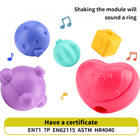 Interaktív FiGGA® játék, Montessori oktató és érzékszervi, csecsemőknek és 1/2/3 éves gyermekeknek, lányoknak és fiúknak [4]