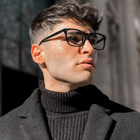 Ochelari protectie calculator ZAFIT™, ecran telefon, tableta, laptop, televizor, gaming, Anti-lumina albastra, Anti-reflexie Unisex, culoare Negru [3]