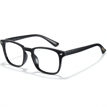 Ochelari protectie calculator ZAFIT™, ecran telefon, tableta, laptop, televizor, gaming, Anti-lumina albastra, Anti-reflexie Unisex, culoare Negru [1]