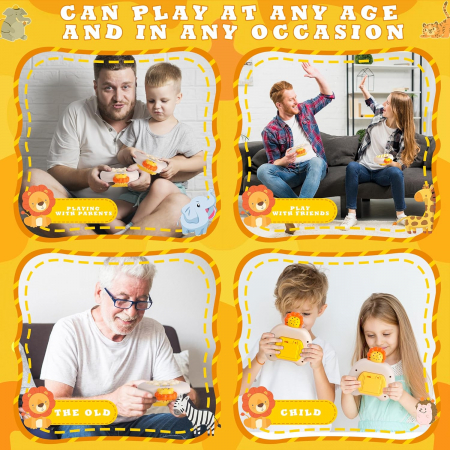 Електрически Pop it FiGGA®, интерактивна детска игра, 10 режима на игра, 999 нива, Лъв [7]