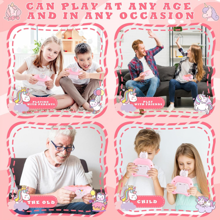 Pop it electric FiGGA®, Joc interactiv copii, 10 moduri de joc, 999 leveluri, Unicorn [6]