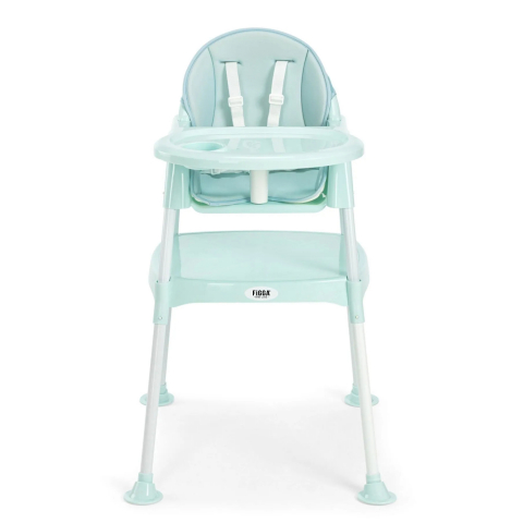 Scaun de masa bebe FiGGA® HighChair 3 in 1, Varsta 6-72 luni, Verde Menta [1]