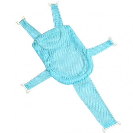 Vaschette per bebé - Supporto FiGGA® tipo amaca rete per vaschetta bebè, blu acquamarina