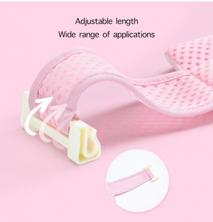 Supporto FiGGA® tipo amaca rete per vaschetta bebè, rosa [4]