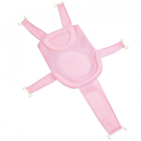 Vaschette per bebé - Supporto FiGGA® tipo amaca rete per vaschetta bebè, rosa