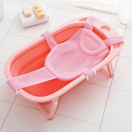 Supporto FiGGA® tipo amaca rete per vaschetta bebè, rosa [6]