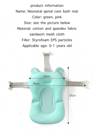 Supporto FiGGA® tipo cuscino per vaschetta bebè, verde [6]